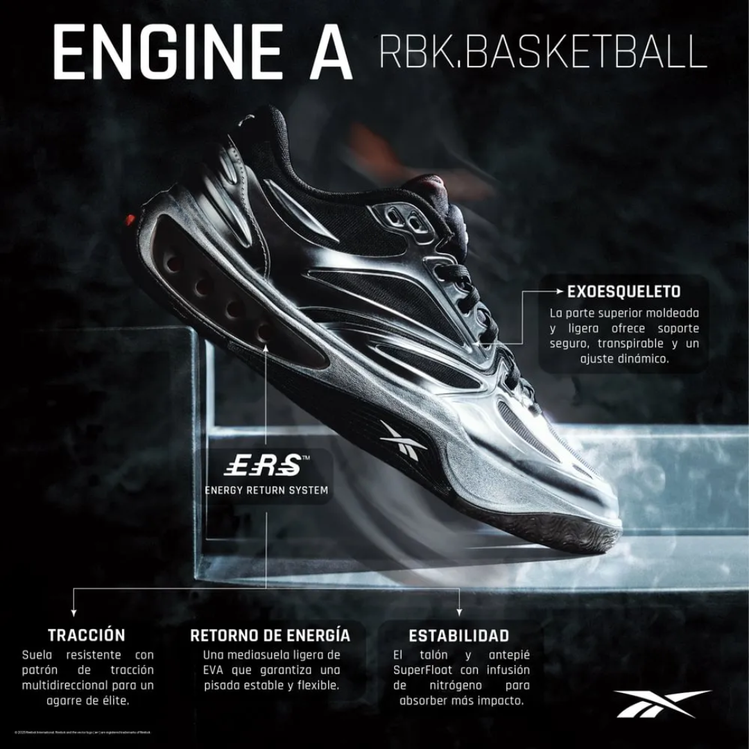 ZAPATILLAS DE BASKETBALL REEBOK ENGINE A | 100218464-5