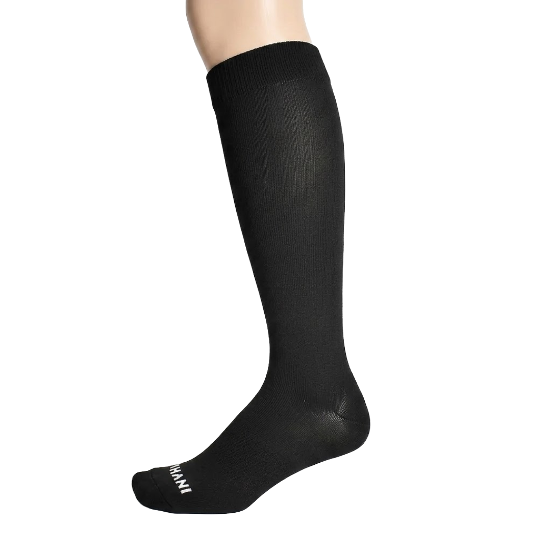 CALCETAS DE FÚTBOL OLYMPHUS INVYCHTUS NEGRA ADULTO | 1014107901-2