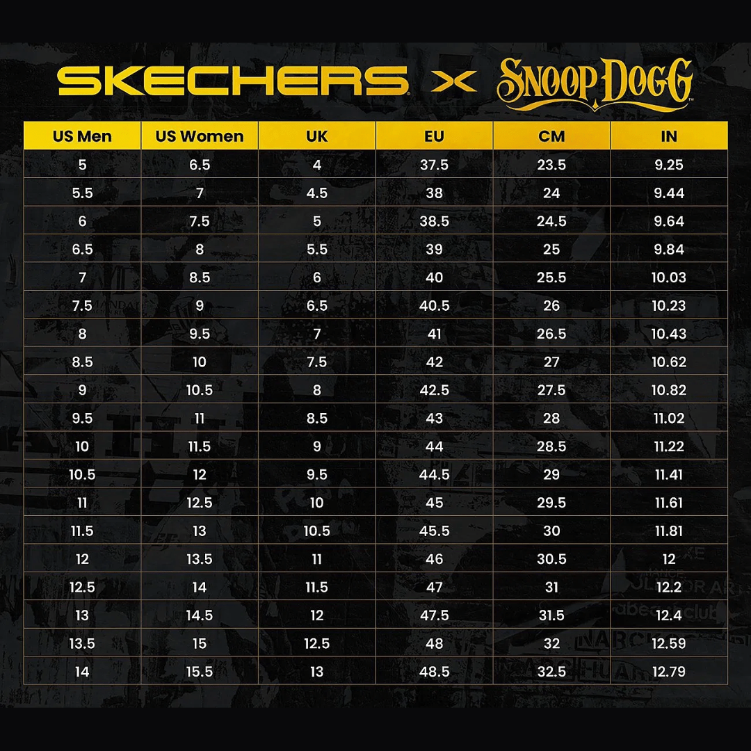 ZAPATILLAS SKECHERS SNOOP DOGG FRENZY | 251150-BKOR-5