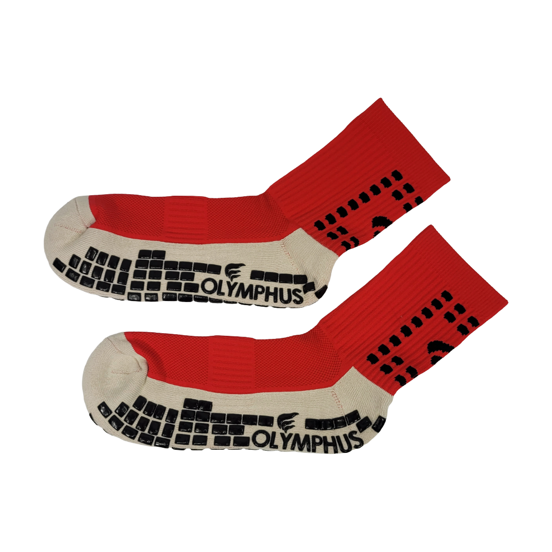 CALCETINES ANTIDESLIZANTES OLYMPHUS RED ADULTO 1014027920-2