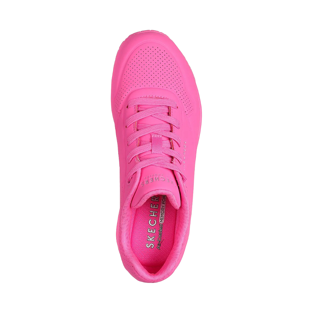 ZAPATILLAS URBANAS SKECHERS UNO STAND ON AIR MUJER | 73690-HTPK-2