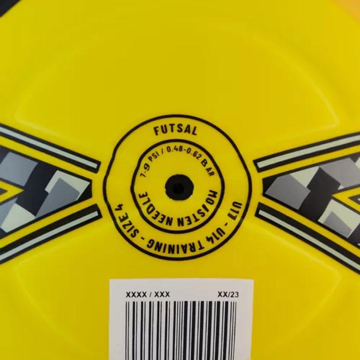 BALÓN MITRE IMPEL FUTSAL MITRE AMARILLO FLUOR T.4 | MI37447-4