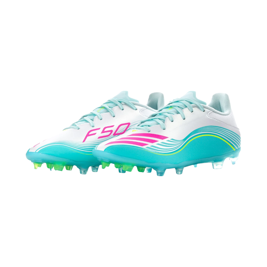 ZAPATILAS DE FÚTBOL ADIDAS F50 MESSI AURORA RADIANTE 2026 FG ADULTO | JQ0946-1