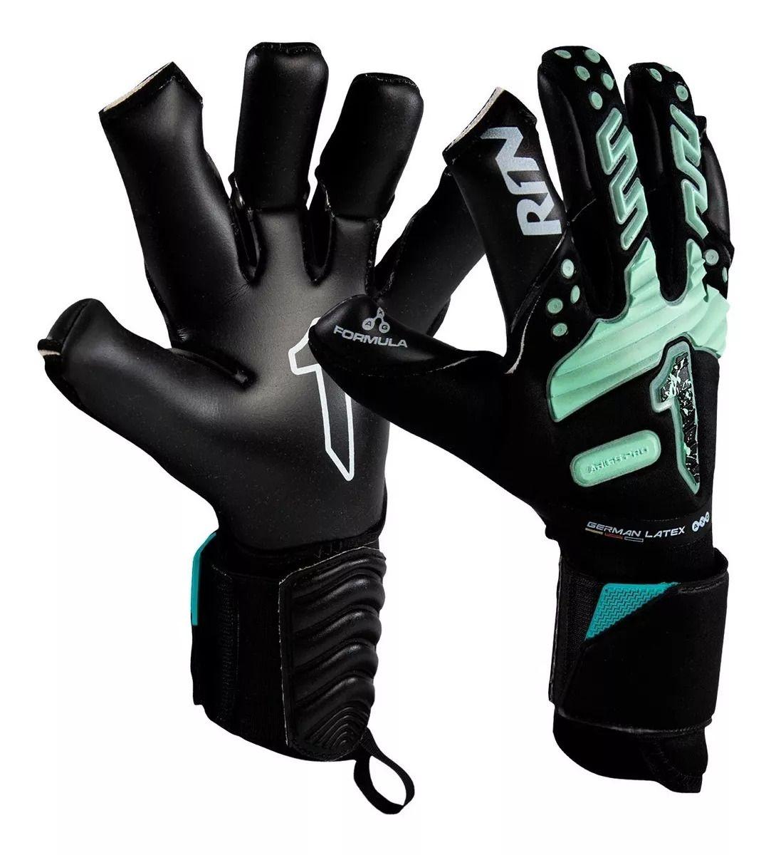 GUANTES META PRO RINAT NEGRO/AQUA-0