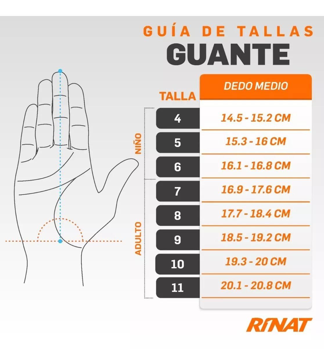 GUANTES META PRO RINAT NEGRO/AQUA-4