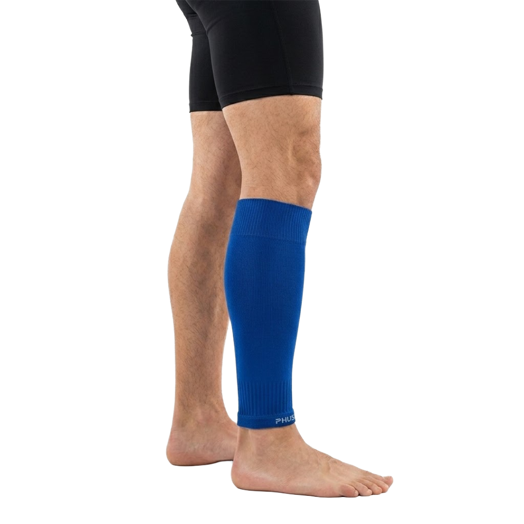 CALCETAS DE FUTBOL SIN PIE OLYMPHUS AZUL ADULTO | 1014067944-2