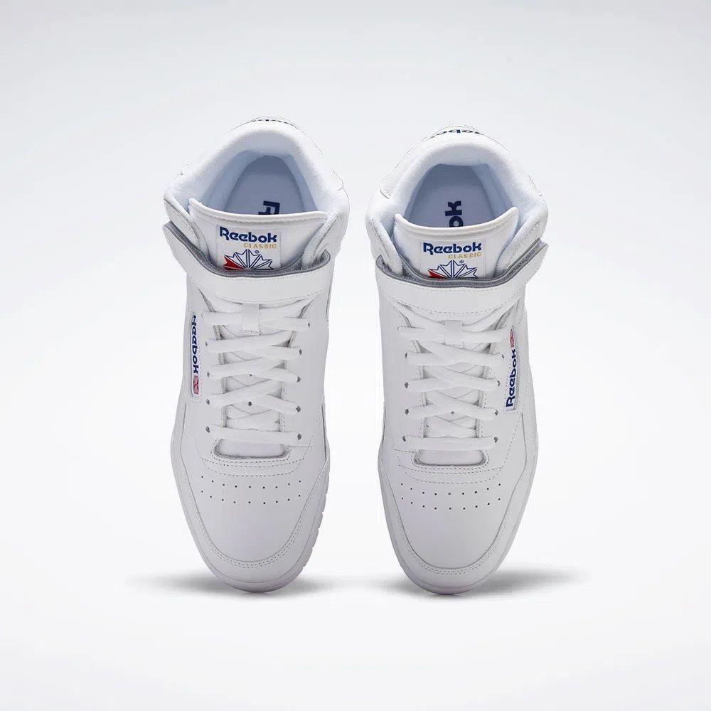 Zapatilla Reebok Ex O Fit Hi Hombre Blanco 3477-1