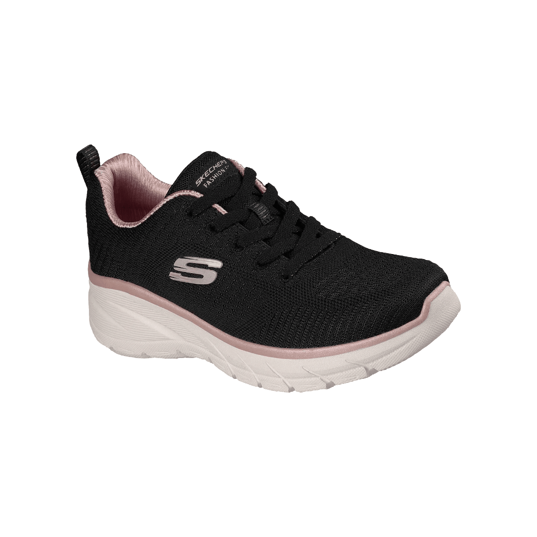 ZAPATILLAS URBANAS SKECHERS FASHION FIT 2.0 MUJER | 150384-BKRG-1