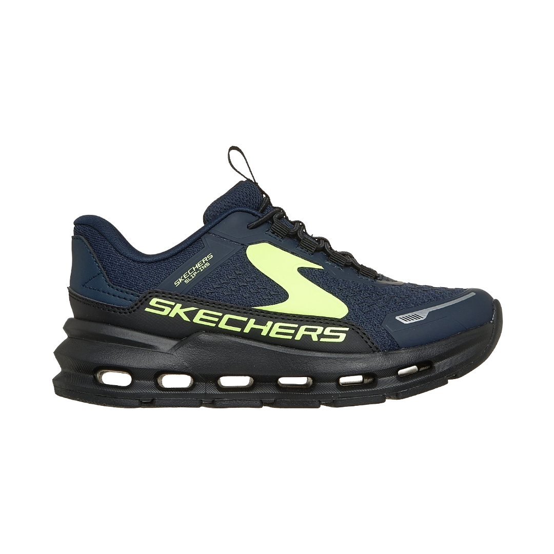 ZAPATILLAS URBANAS SKECHERS GLIDE-STEP PLUS JUVENIL | 404203L-NVBK-0