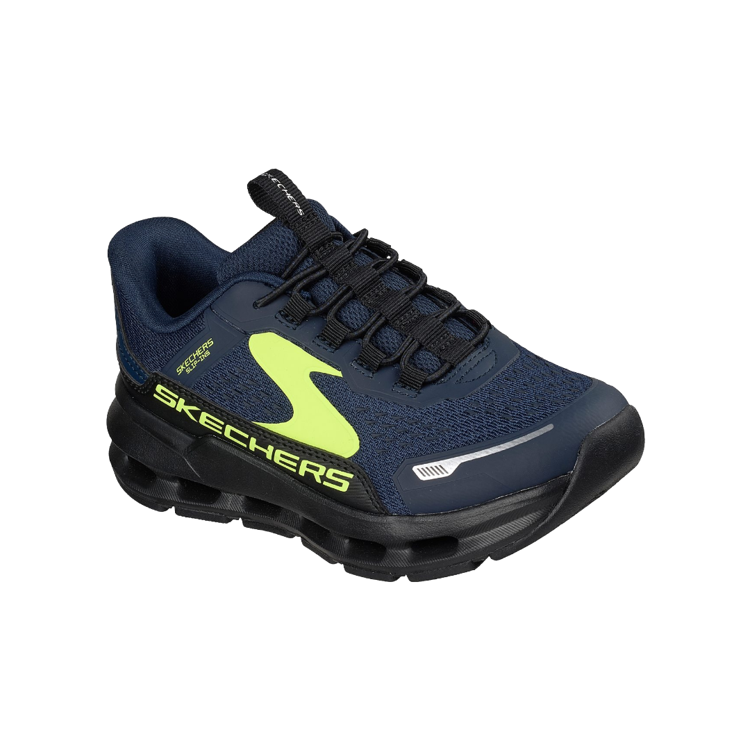 ZAPATILLAS URBANAS SKECHERS GLIDE-STEP PLUS JUVENIL | 404203L-NVBK-1