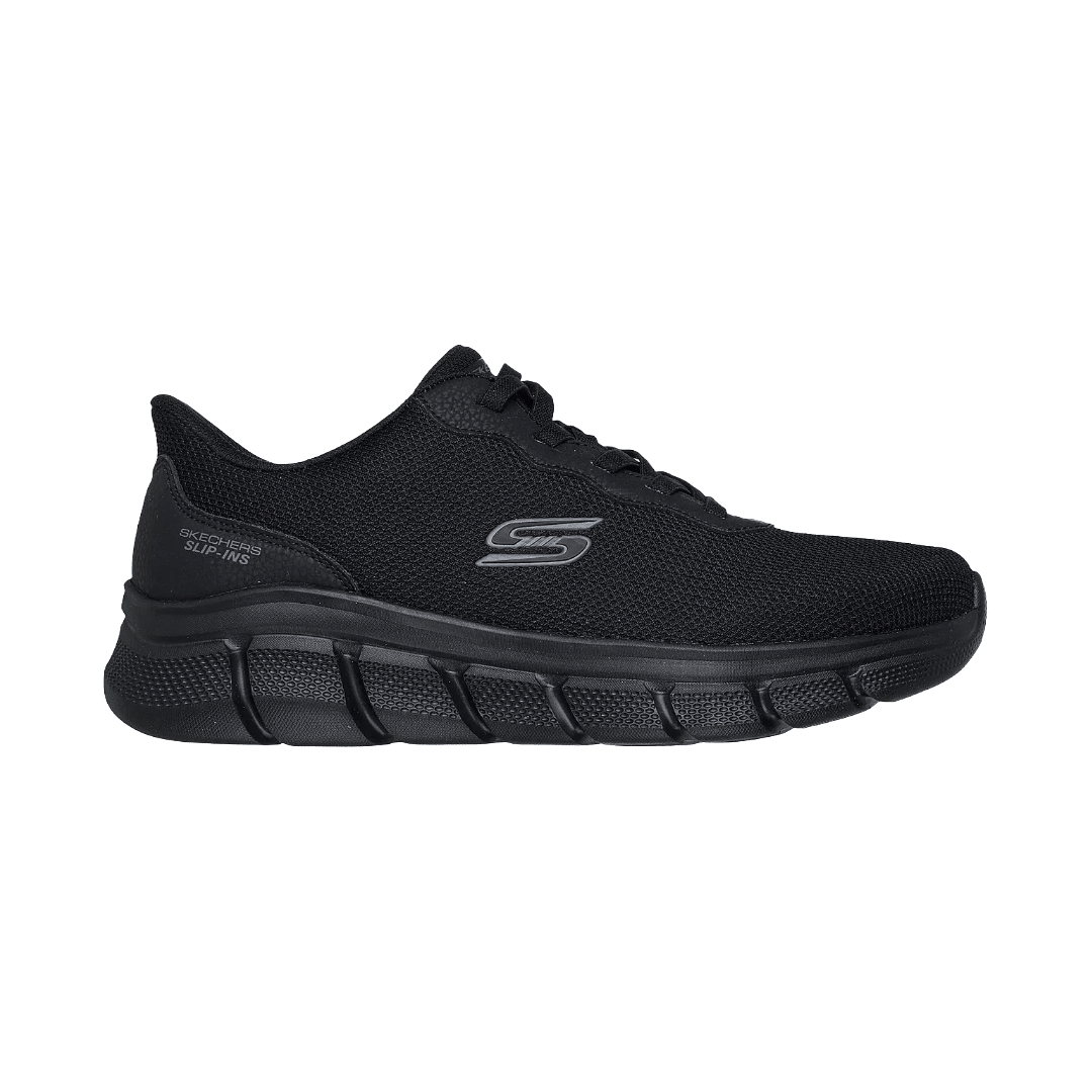 ZAPATILLAS URBANAS SKECHERS SLIP-INS BOBS SPORT B FLEX HOMBRE | 118113-BBK-0