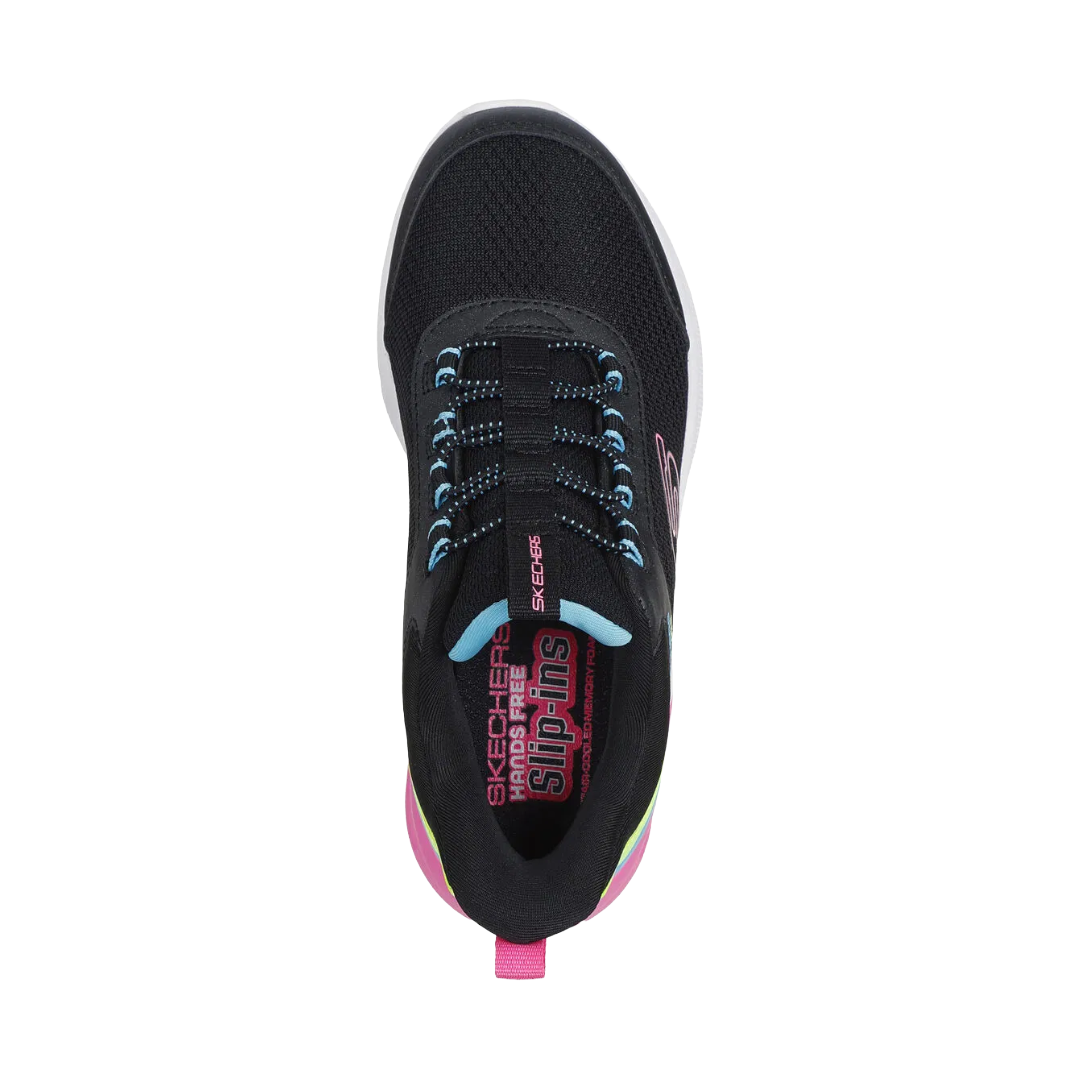 ZAPATILLAS URBANAS SKECHERSMICROSPEC INFANTIL 303594L-BKMT-2