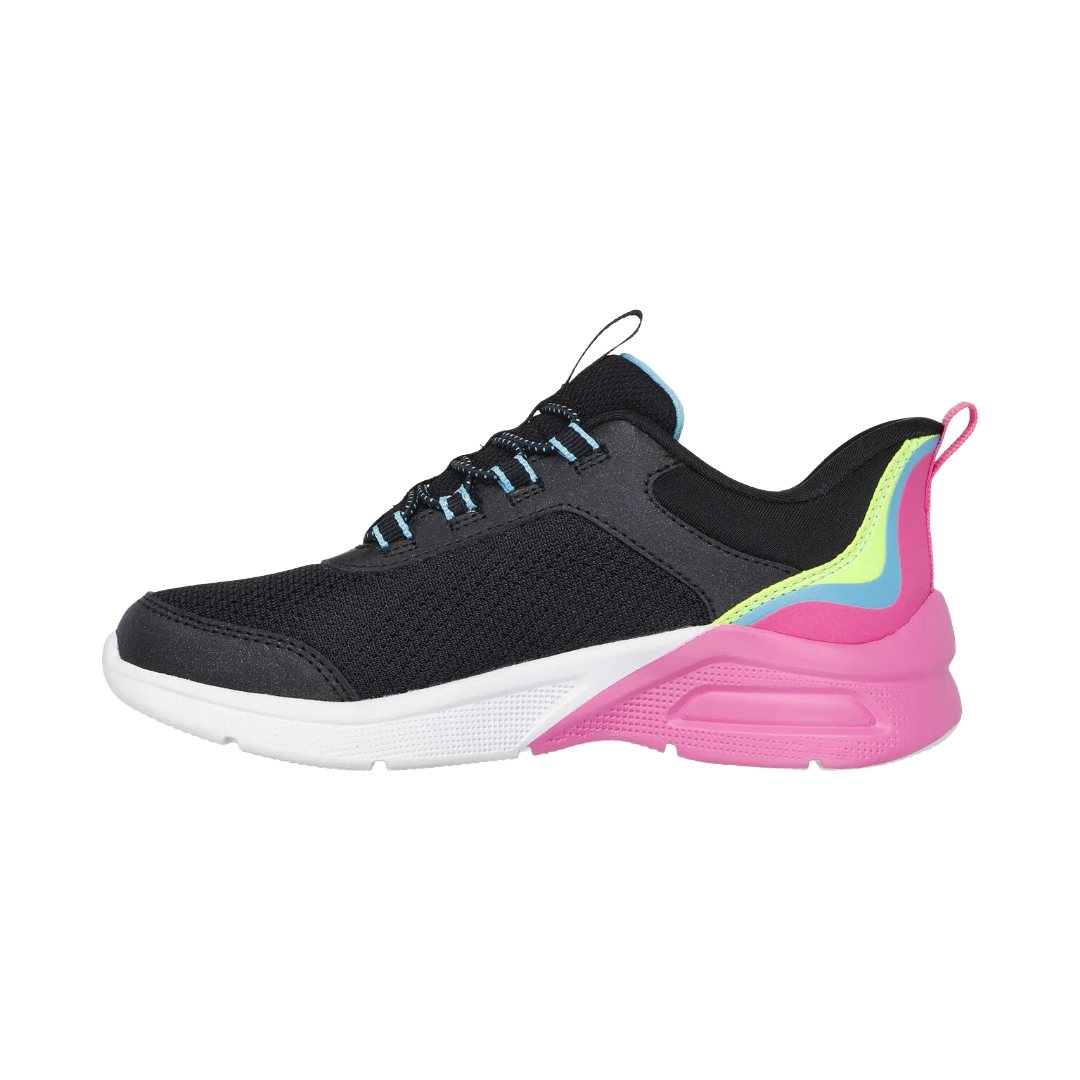 ZAPATILLAS URBANAS SKECHERSMICROSPEC INFANTIL 303594L-BKMT-3