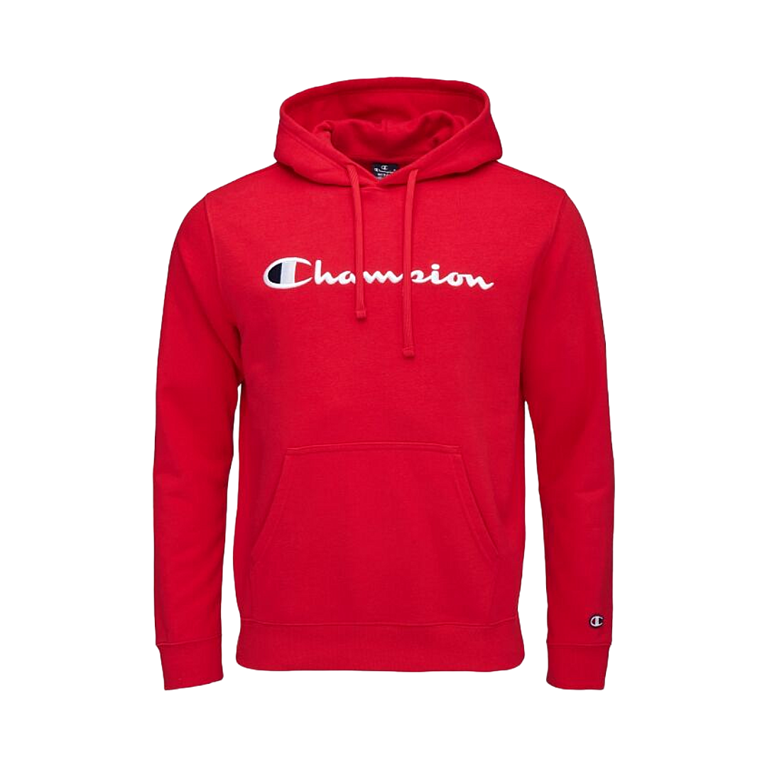 POLERÓN CHAMPION ROJO SCRIPT LOGO HOMBRE | T4177-549921-2