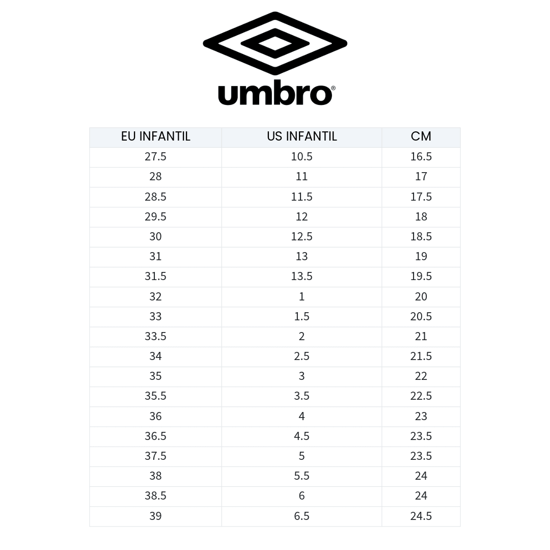 ZAPATILLAS DE BABYFÚTBOL UMBRO CLASSICO XII JUVENIL | 82019U-1KP-5