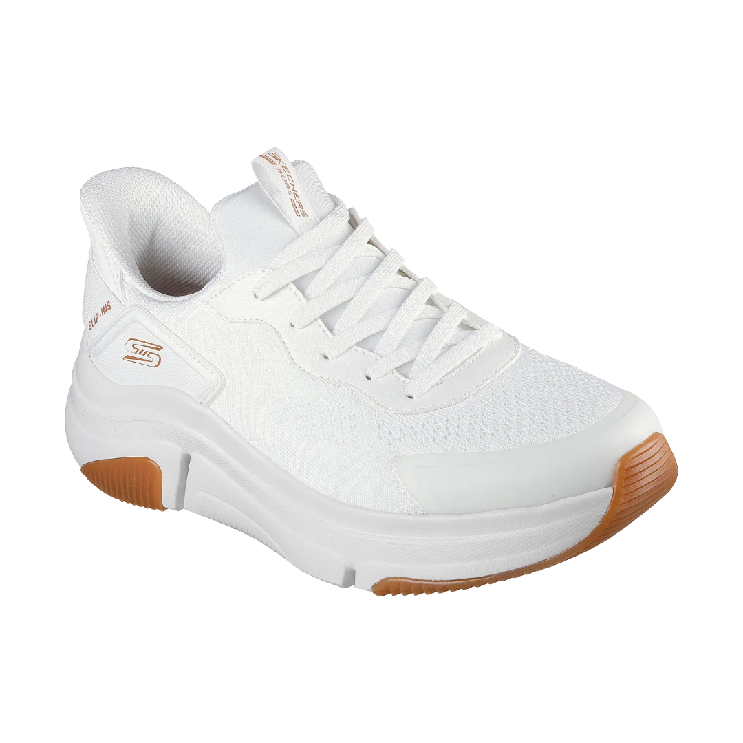 SKECHERS SLIP-INS BOBS SPARROW FLEX | 118310-WHT-1