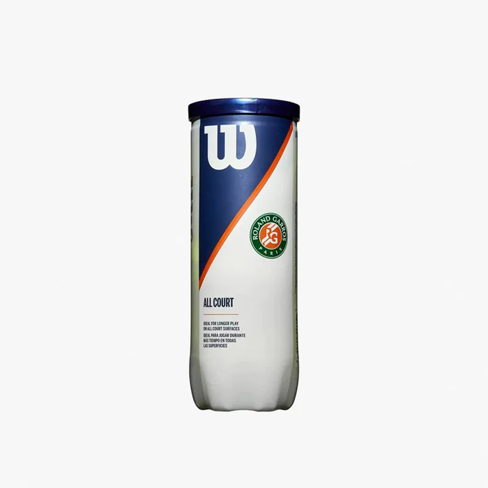 PELOTA DE TENIS ROLAND GARROS ALL CT 3 BALL II WILSON WILWR8204601001-0