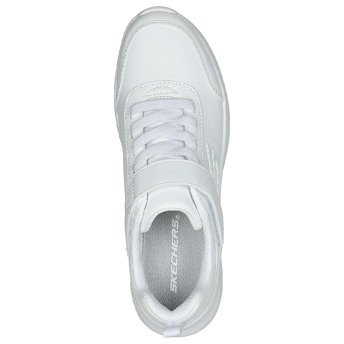 ZAPATILLAS SKECHERS ESCOLAR DYNAMATIC | 302629L-WHT-2