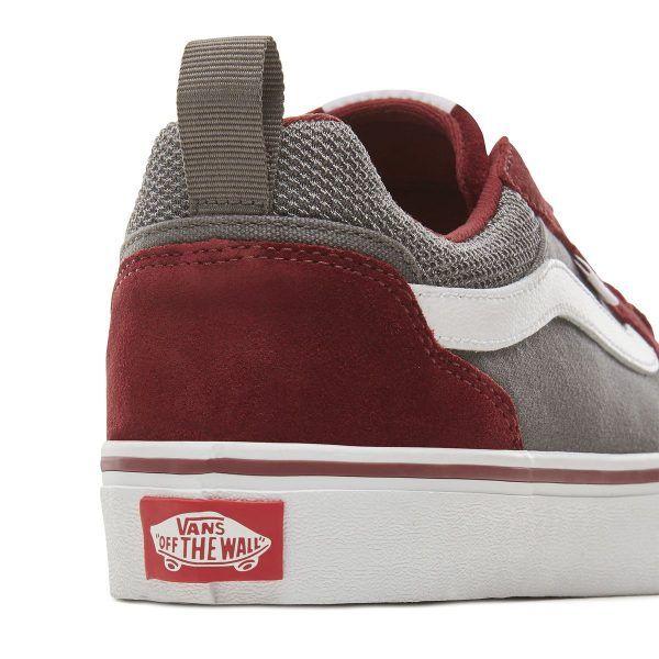 Zapatilla Vans Filmore Suede Canvas Burgundy Unisex VN0A3MTJ-T2M-4