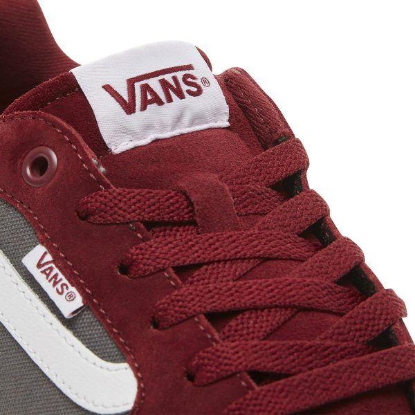 Zapatilla Vans Filmore Suede Canvas Burgundy Unisex VN0A3MTJ-T2M-5