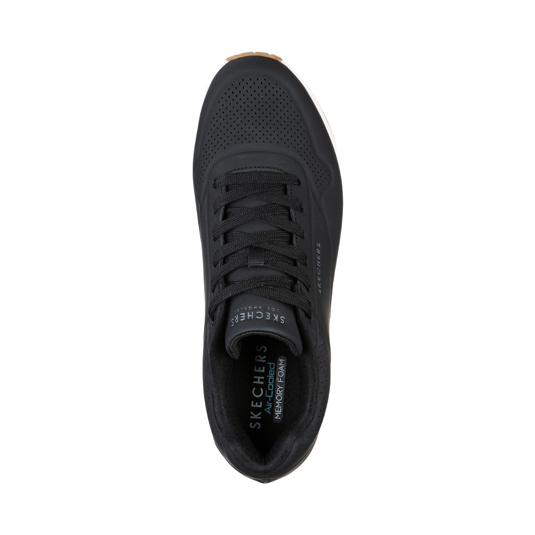 ZAPATILLAS URBANAS SKECHERS UNO STAND HOMBRE | 52458-BLK-2