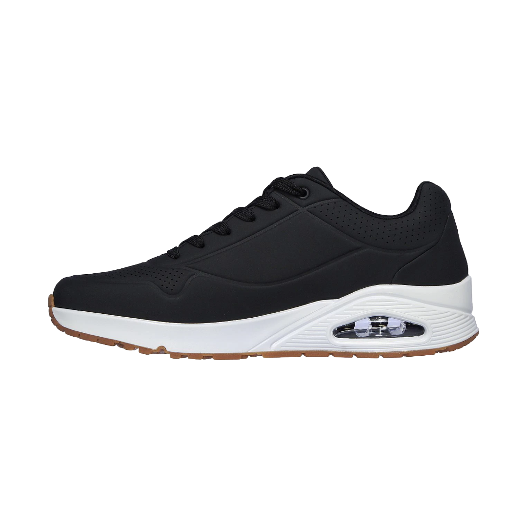 ZAPATILLAS URBANAS SKECHERS UNO STAND HOMBRE | 52458-BLK-3