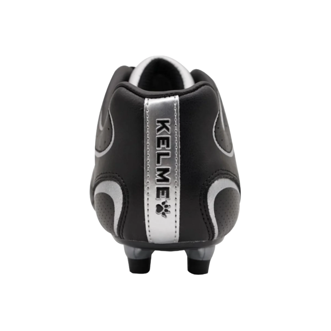 Zapatos de Fútbol Legacy FG Negro Silver Kelme Adulto 5699226-2