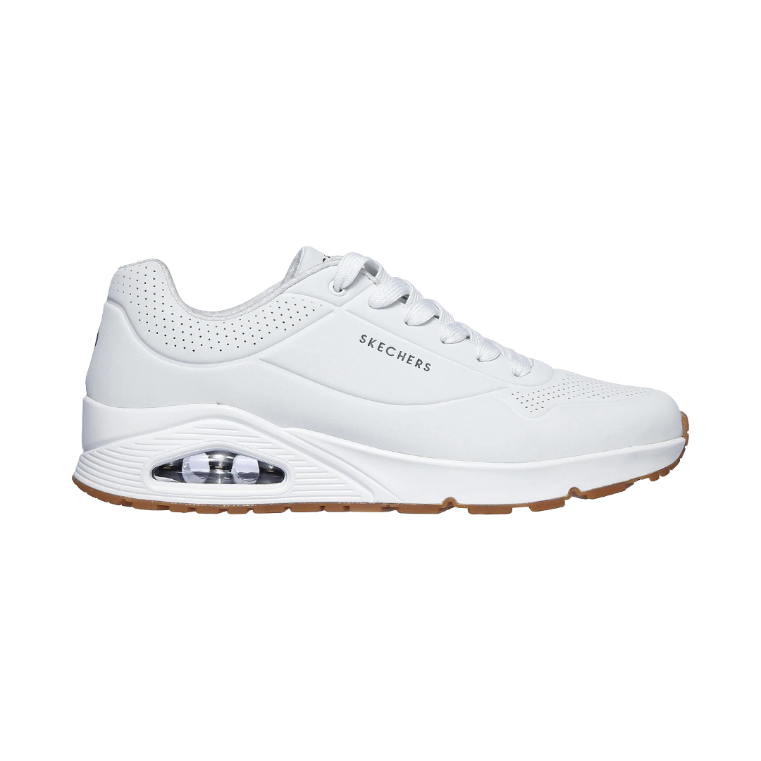ZAPATILLAS URBANAS SKECHERS UNO STAND HOMBRE | 52458-WHT-0