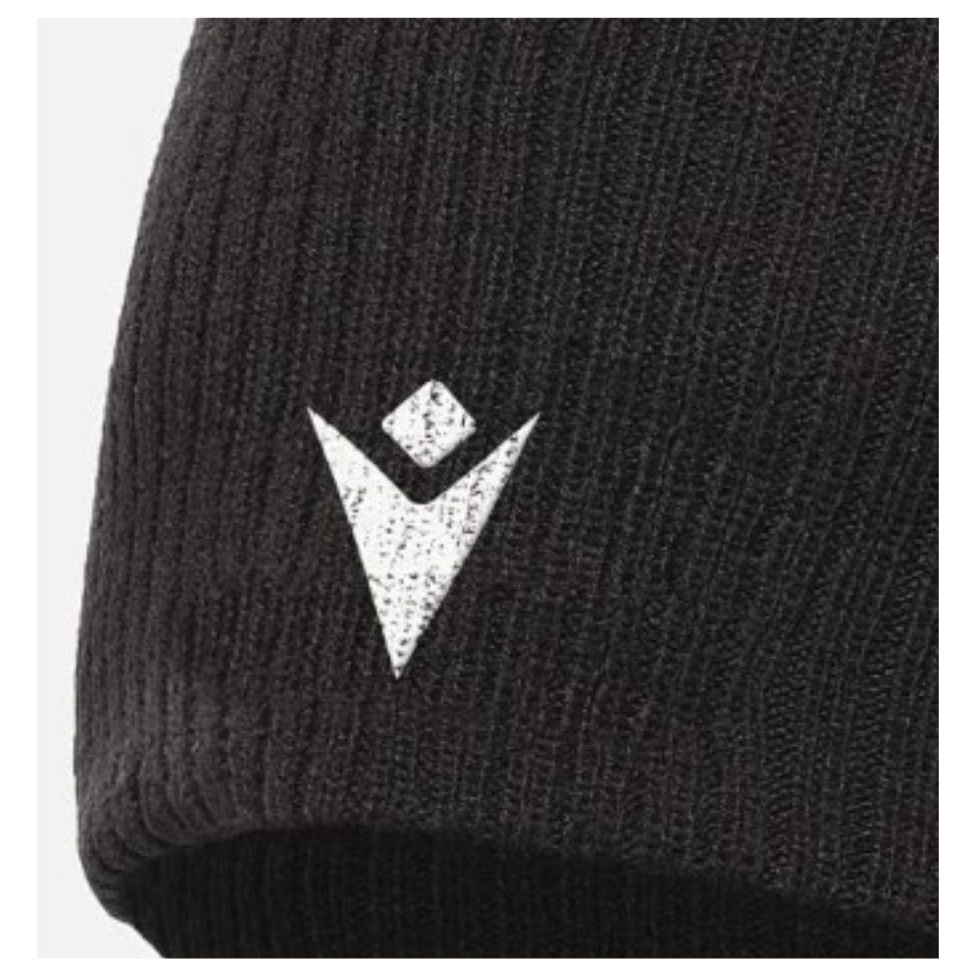 GORRO MACRON DE INVIERNO METEL NEGRO MA32049-1
