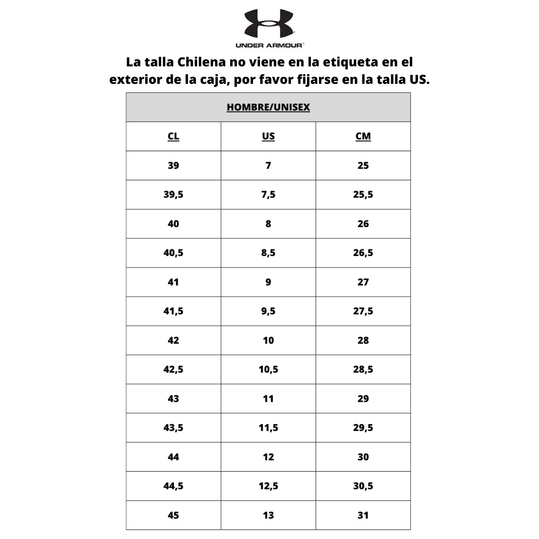 ZAPATILLAS UNDER ARMOUR LOCKDOWN 7 | 3028512-003-5