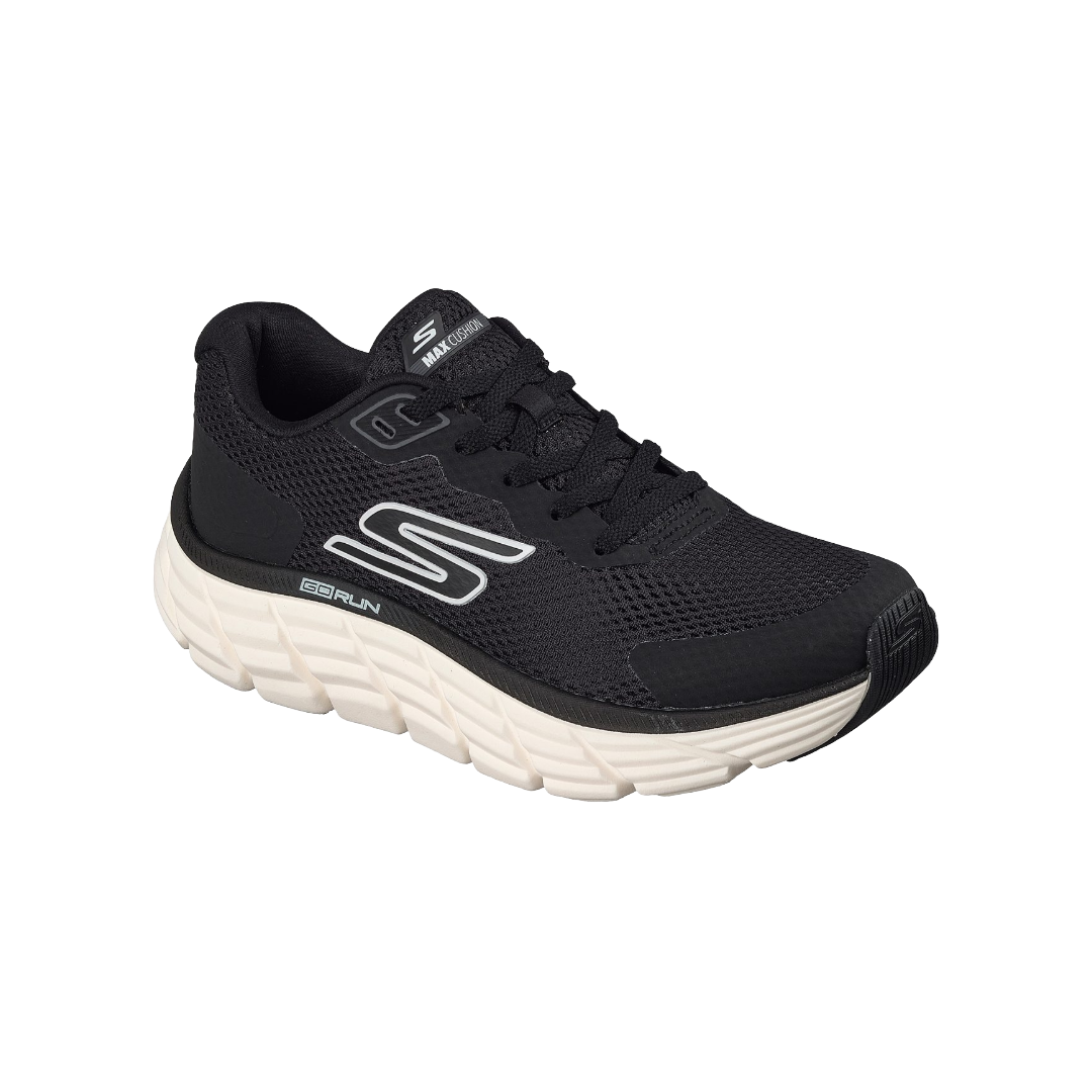 ZAPATILLAS DE RUNNING SKECHERS GO RUN MAX FLEX MUJER | 129761-BKW-1