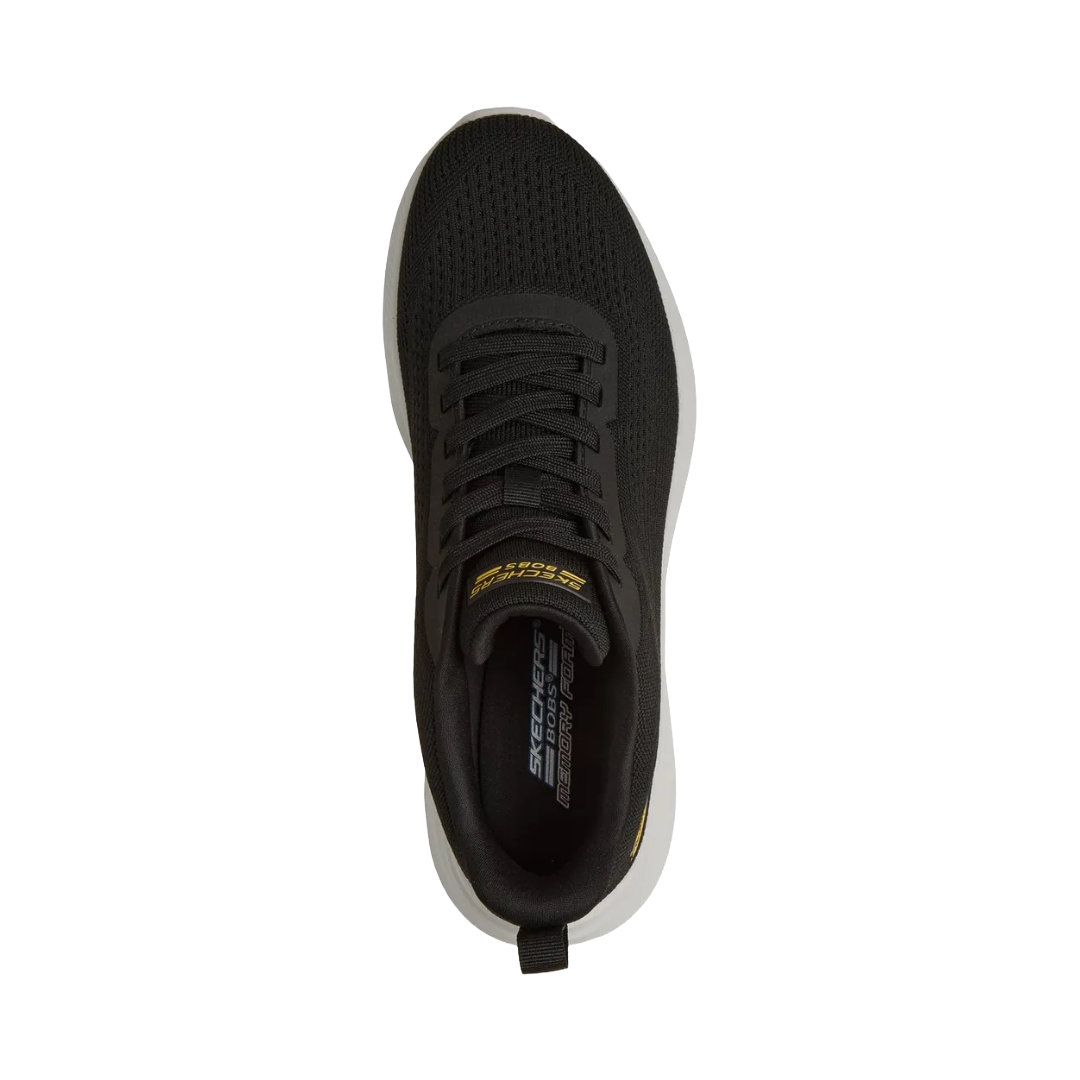 ZAPATILLAS URBANAS SKECHERS BOBS MODA FLEX HOMBRE | 118155-BLK-2