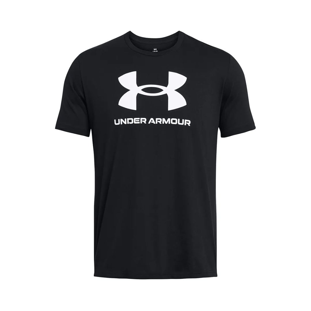 POLERA MANGA CORTA UNDER ARMOUR SPORTSTYLE NEGRA | 1382911-001-0