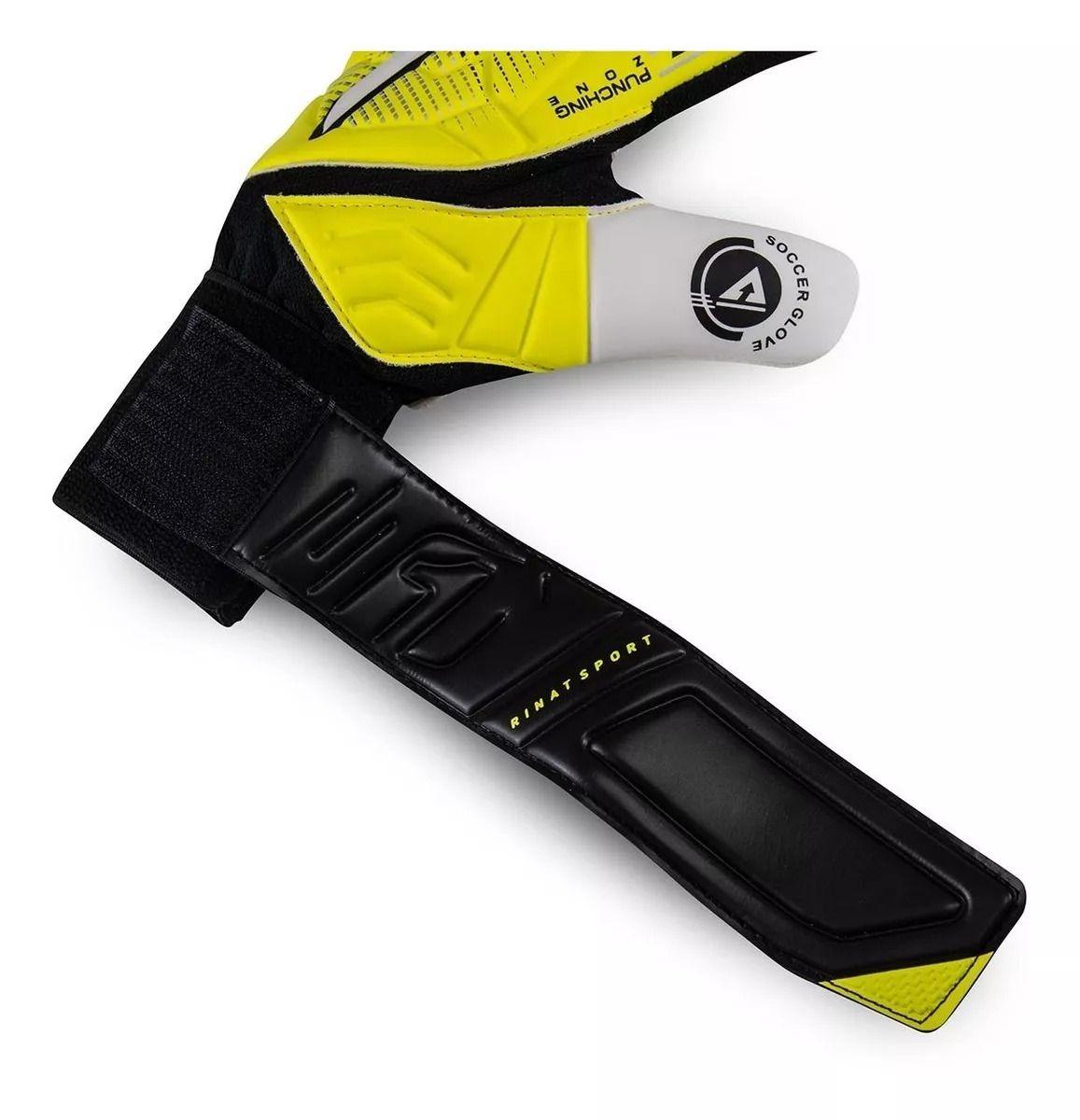 GUANTES EGOTIKO SEMI RINAT AMARILLO/BLANCO-3