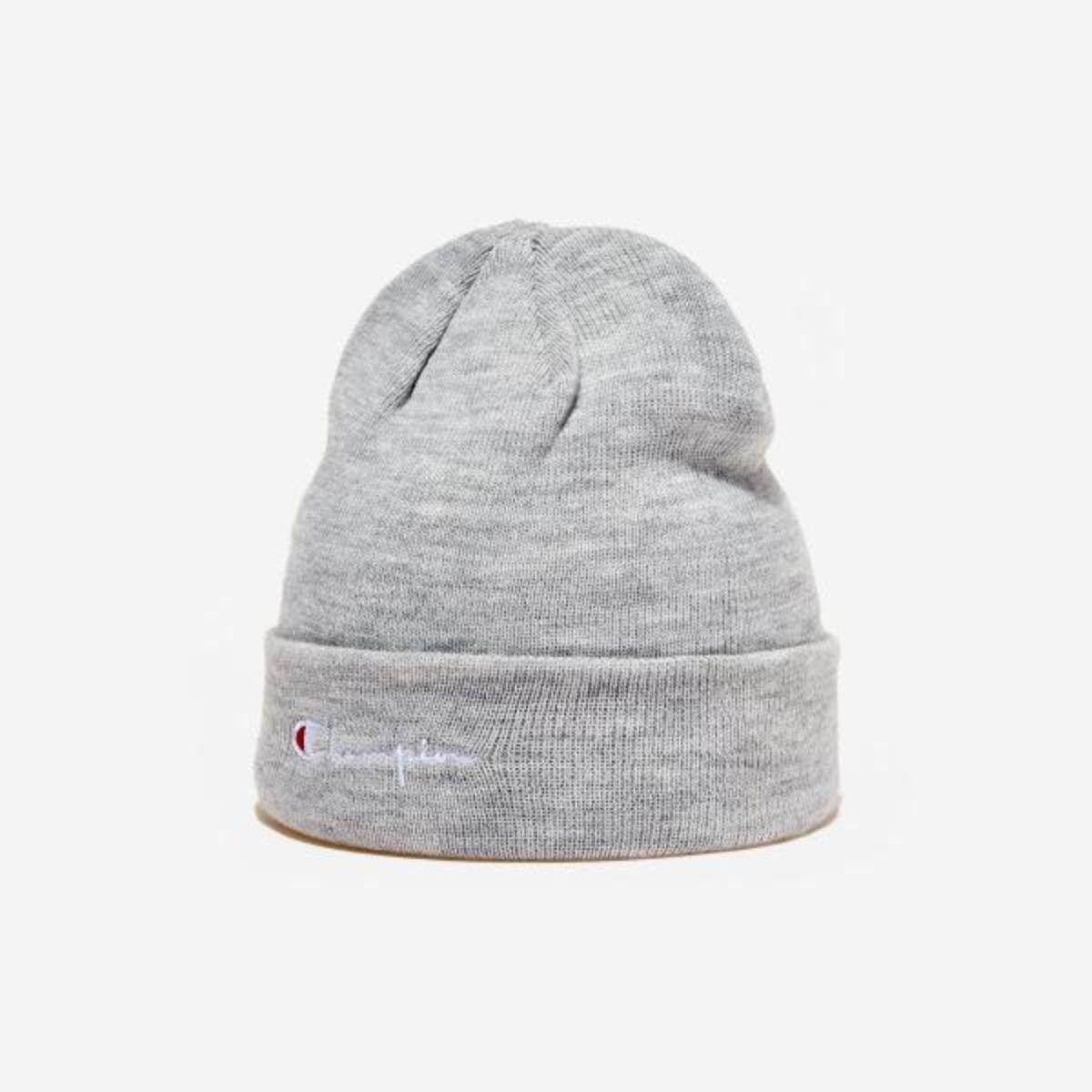 Gorro Champion Cuffed Oxford One Sizen Gris H01014-590906-2