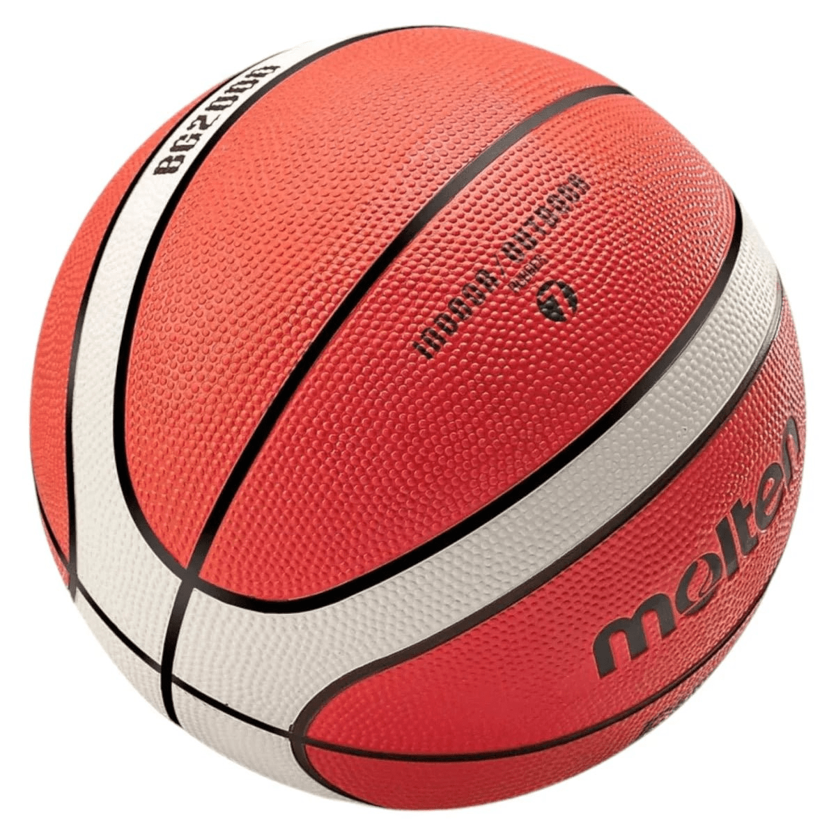 BALON DE BASKETBALL MOLTEN BG 2000 N°7 | MO21939-2