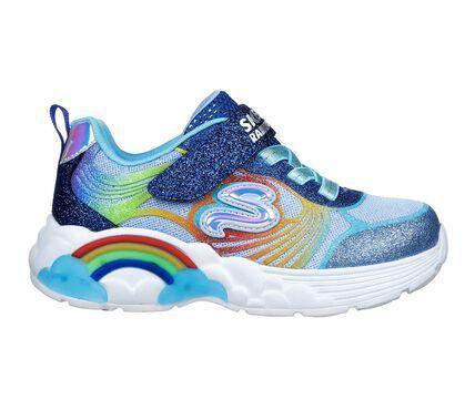 ZAPATILLAS SKECHERS RAINBOW RACER NOVA BLITZ BEBES 302309N-BLMT-4