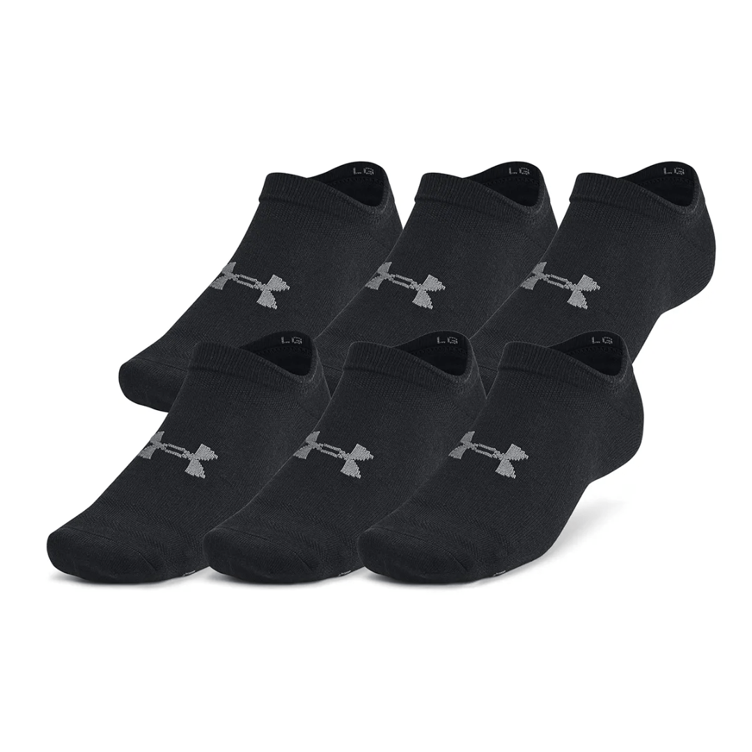 CALCETINES UA ESSENTIAL UNISEX 6 PACK | 1382611-001-0