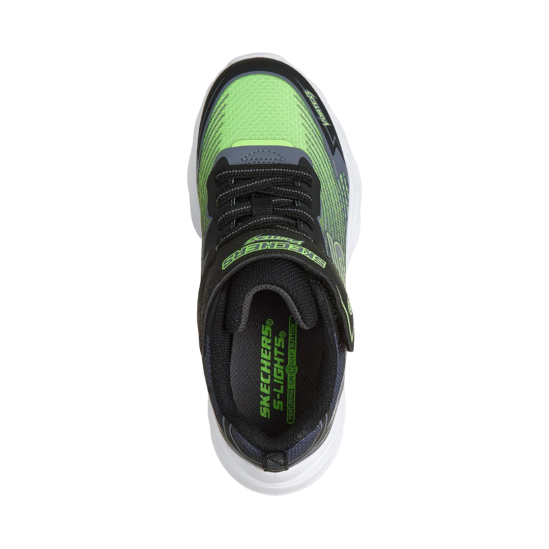 ZAPATILLAS URBANAS SKECHERS S-LIGHTS VORTEX 3.0 INFANTIL | 400590L-BKLM-2