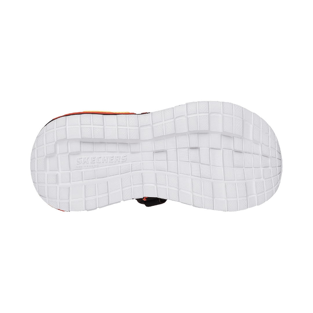 SANDALIAS SKECHERS MEGA-SPLASH 4K INFANTIL | 402161L-BKRD-4