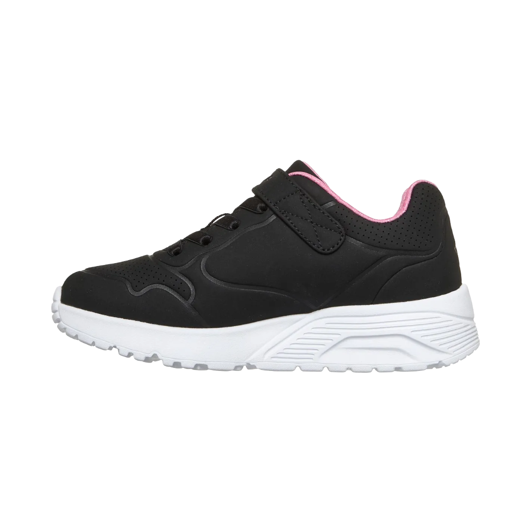ZAPATILLAS URBANAS SKECHERS UNO LITE INFANTIL | 310429L-BKRG-3