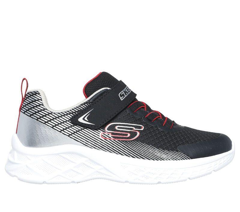 ZAPATILLA SKECHERS MICROSPEC II ZOVRIX NIÑOS 403924L-BKSR-1