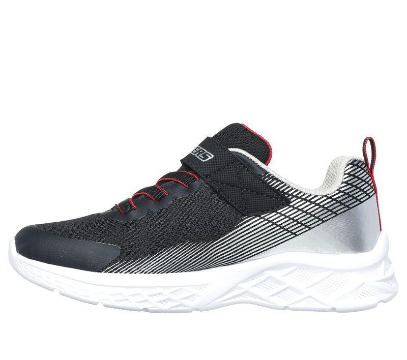 ZAPATILLA SKECHERS MICROSPEC II ZOVRIX NIÑOS 403924L-BKSR-4