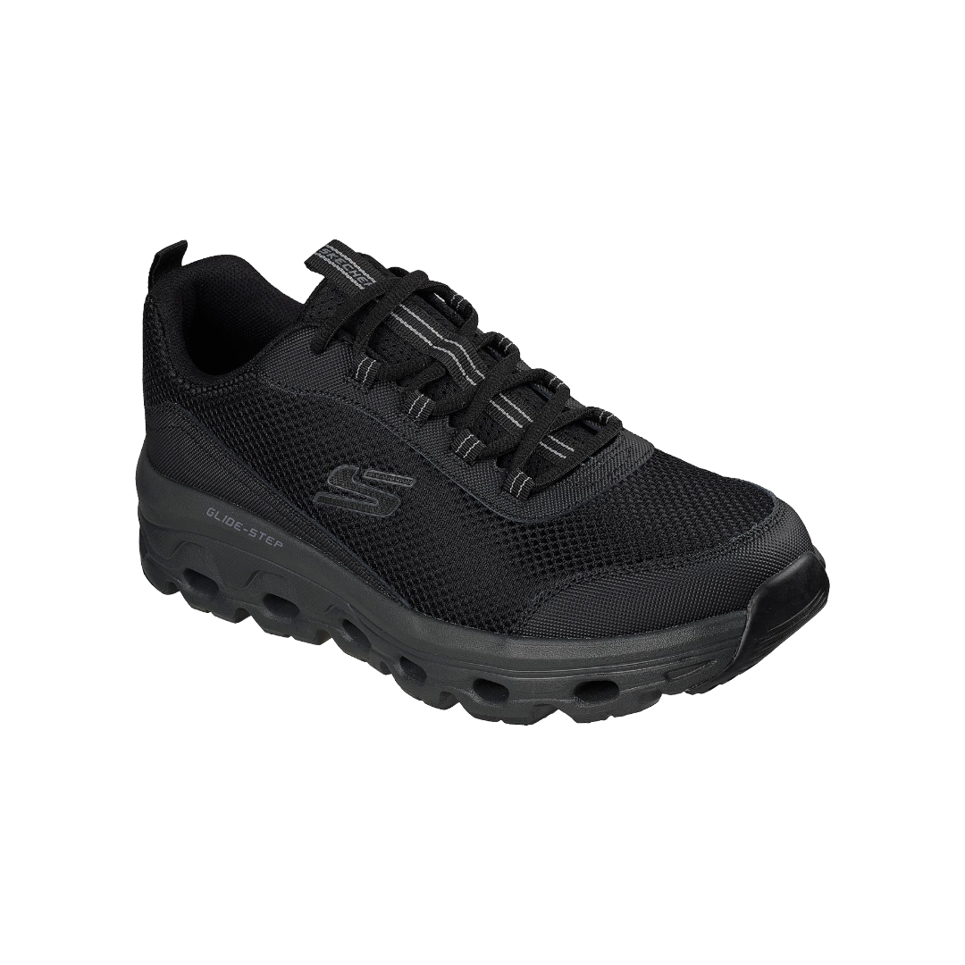 ZAPATILLAS URBANAS SKECHERS GLIDE STEP SOLE BART CLOUGH HOMBRE | 237889-BBK-1