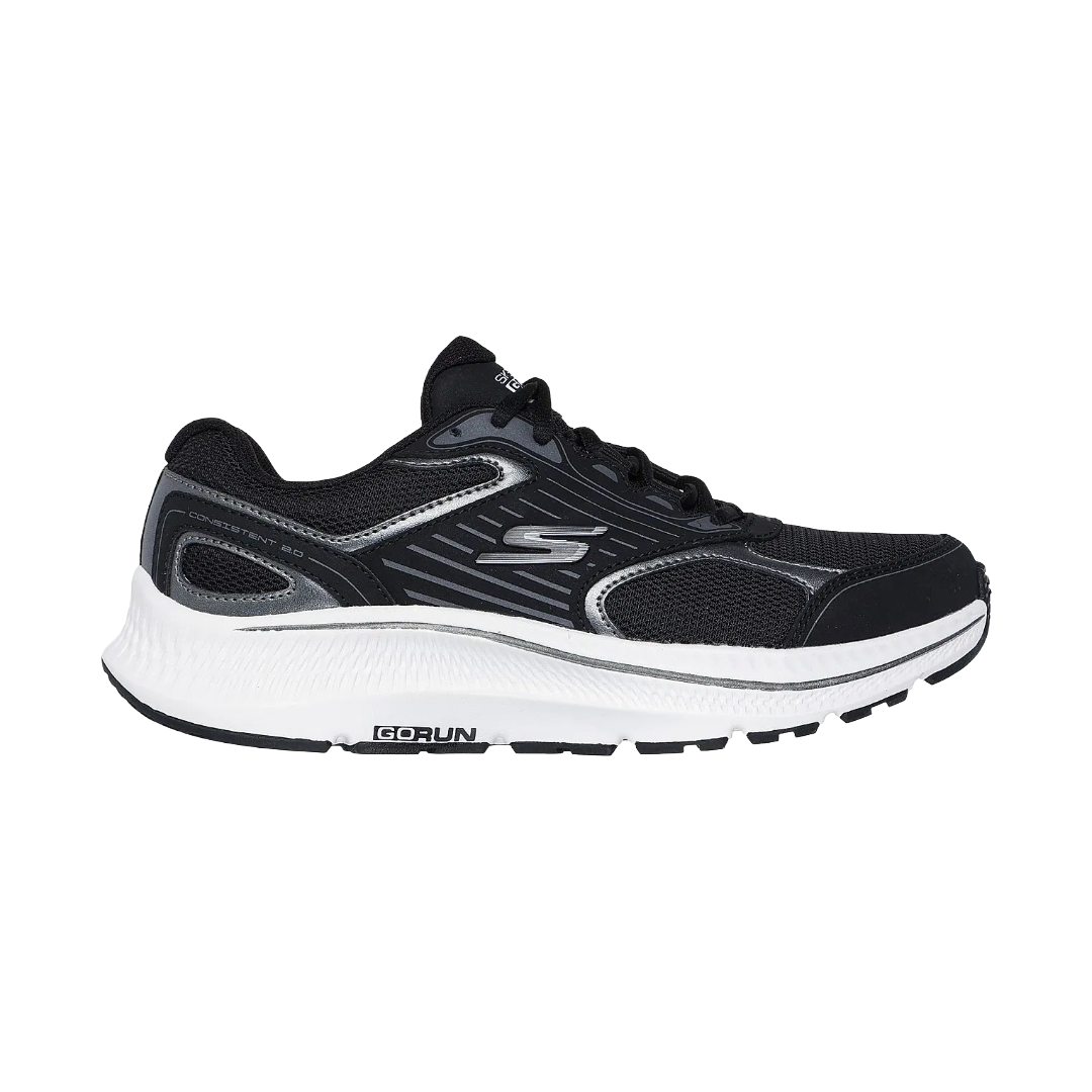 ZAPATILLAS DE RUNNING SKECHERS GO RUN MUJER | 128606-BKW-0
