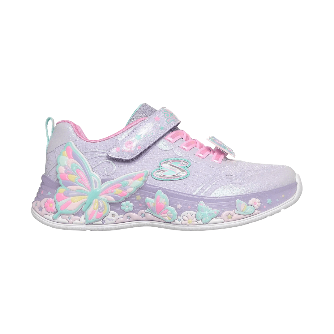 ZAPATILLAS URBANAS SKECHERS BUTTERFLY BLISS INFANTIL | 303065L-LVMT-0