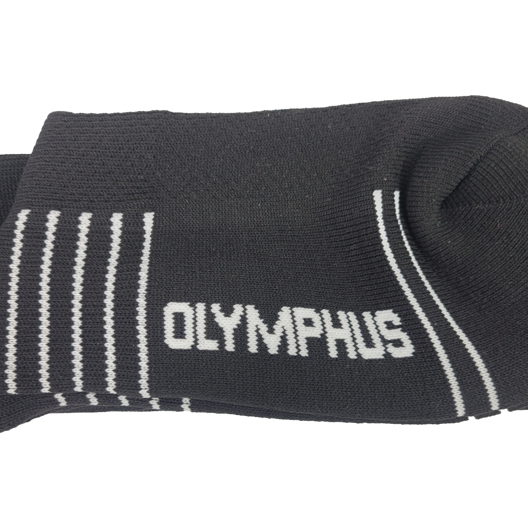 CALCETAS DE FUTBOL OLYMPHUS BLACK ADULTO 1014017901-2