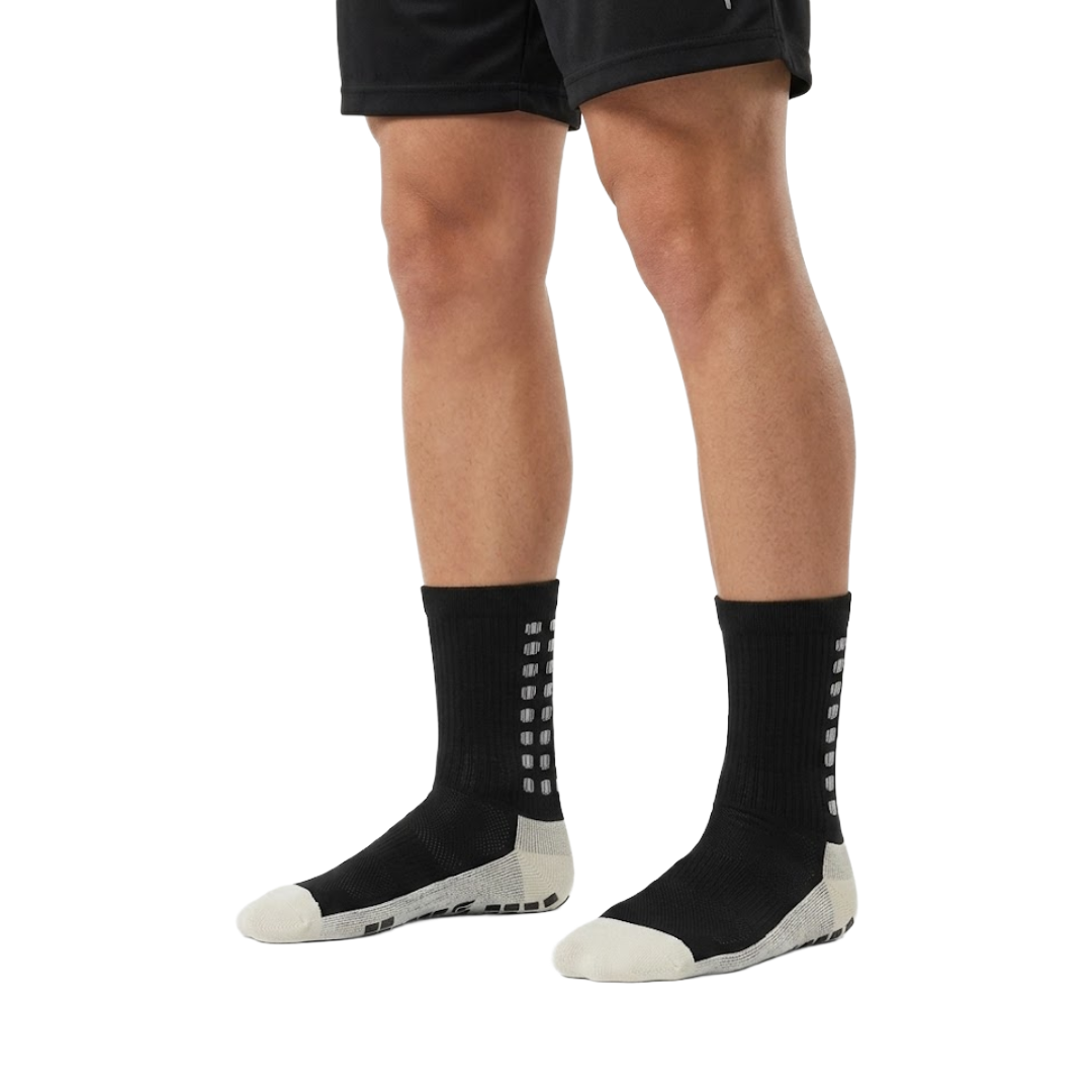 CALCETAS ANTIDESLIZANTES CORTAS OLYMPHUS NEGRO INFANTIL (30-33) | 1014089301-3