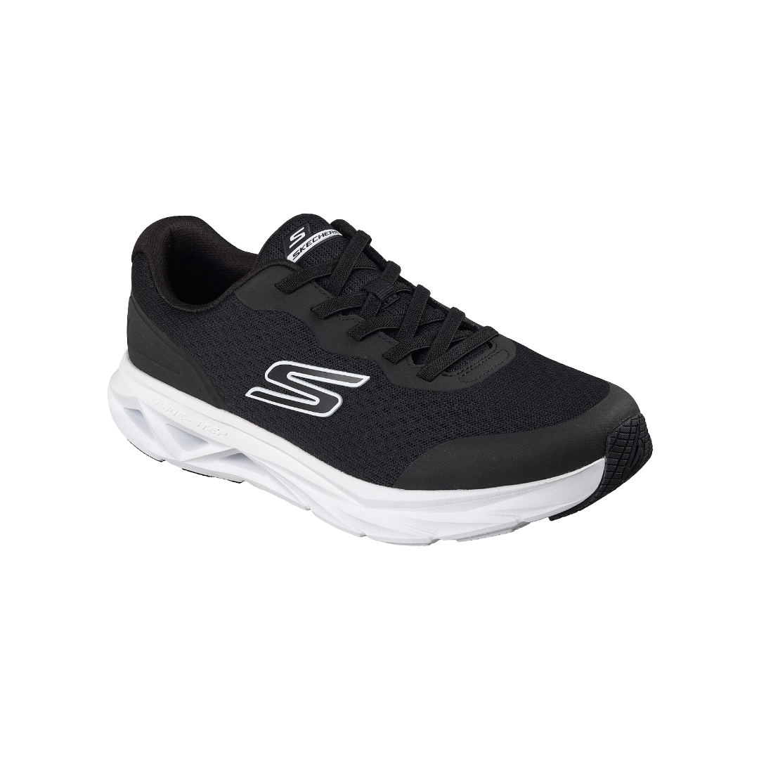 ZAPATILLAS DE RUNNING SKECHERS GLIDE-STEP VORTEX HOMBRE | 221041-BKW-1