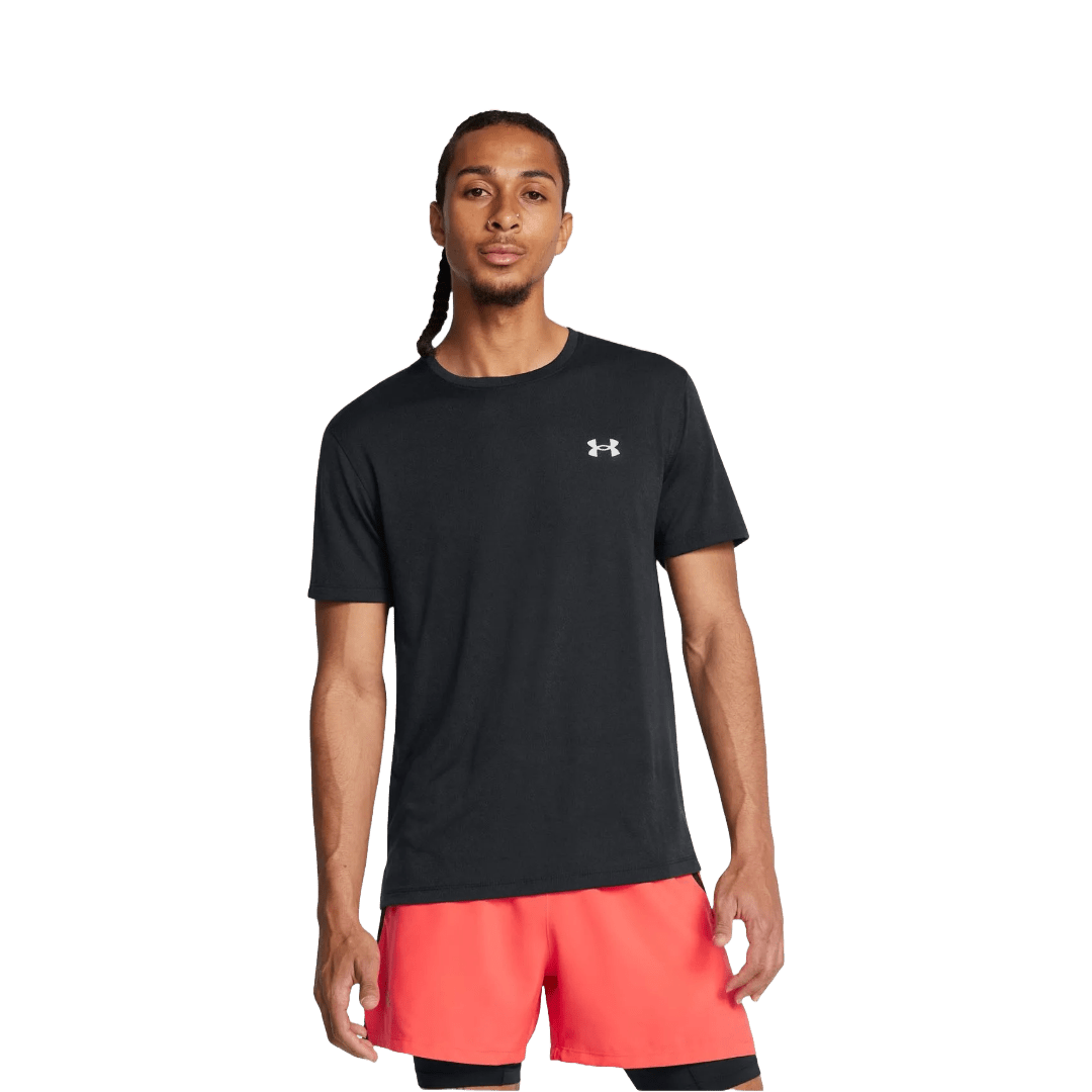POLERA UNDER ARMOUR CAMO LAUNCH NEGRA HOMBRE | 1386681-001-2
